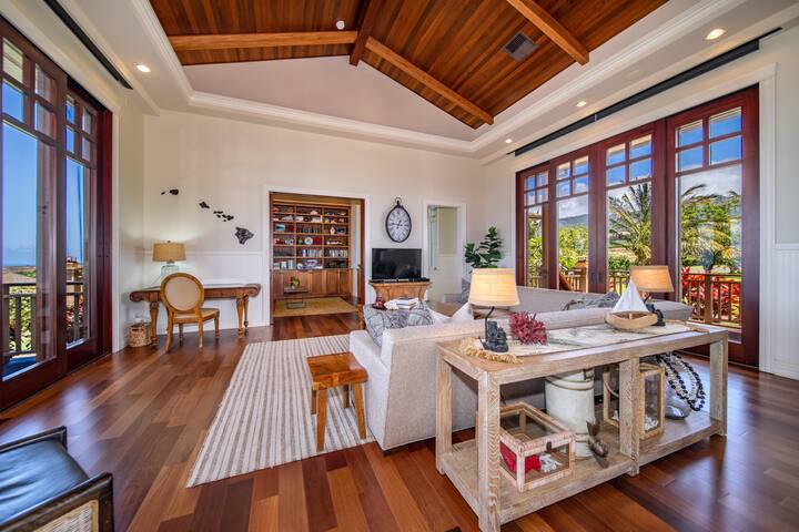 4BR Oceanview Estate | Infinity Pool + Pickleball gallery image 5