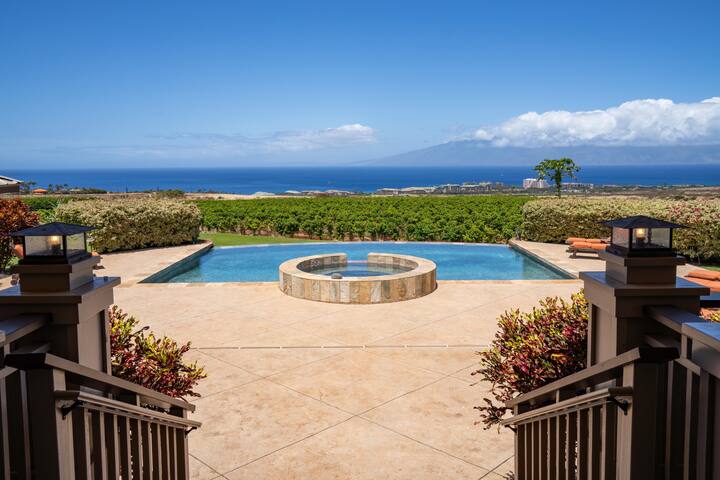 4BR Oceanview Estate | Infinity Pool + Pickleball gallery image 2