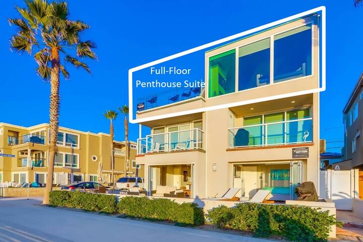 Full-Floor Ocean Front Penthouse – Deck – AC gallery image 5