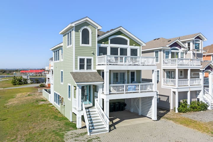 Off Course: Semi-oceanfront, Private Pool, Spa - Nags Head, NC