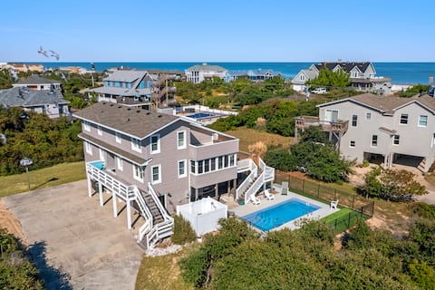 Serenity Shores: 125ft. to Beach | Private Pool