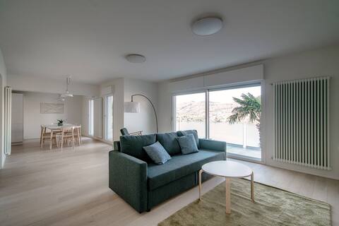 Spacious modern apt. with lake view (La Palma 2)