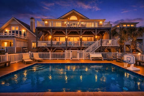 Dolphin Watch - 7Br - Oceanfront - Pool/Hot Tub