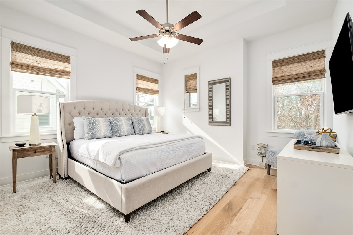 Главниот апартман е идеален за опуштање по долгиот ден.