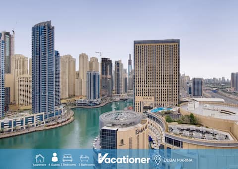 Vibrant 2 Bed l Marina Skyline Views l Marina Walk