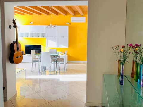 Modern and bright in the historic center