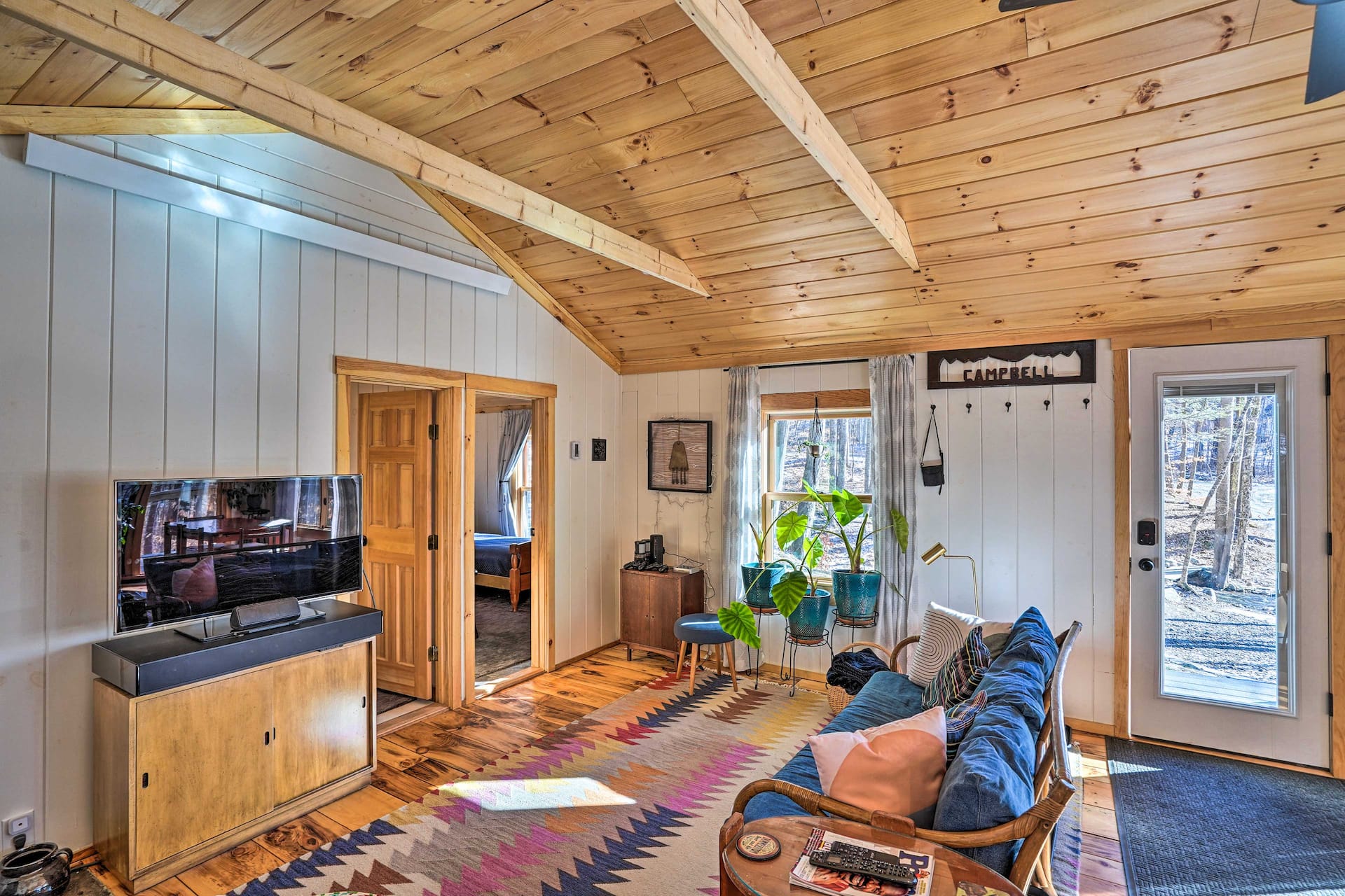 Sentiers de randonnée sur place : chalet confortable Falls Brook