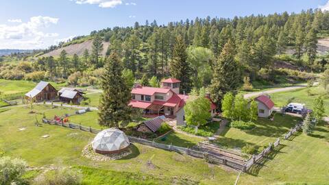 Historic Renovated Home on 300 Acre Ranch  - Hot T