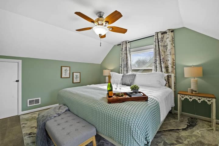 Chumba cha kulala cha mfalme, ngazi ya juu