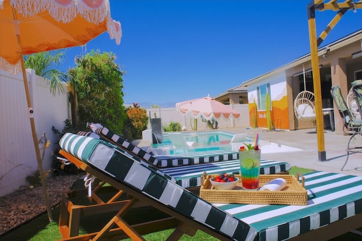 5br/3b Pool, 2mi To Fstvals, Ev Chrgr, Gym, Games - Indio, CA