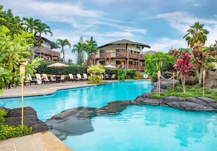 Princeville Paradise 2br Suite @ Wyndham Ka Eo Kai