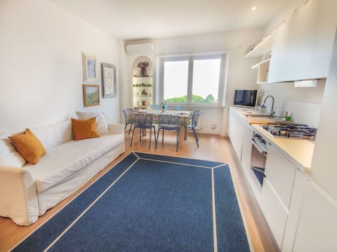 Charming three-room apartment Luigia with sea view