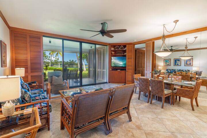 Mauna Lani Terrace 2 Bedroom Condo, Steps to Beach