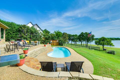 Lakefront Little Elm Home w/ Private Pool!