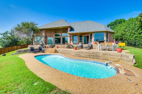 Lakefront Little Elm Escape w/ Views + Pool!