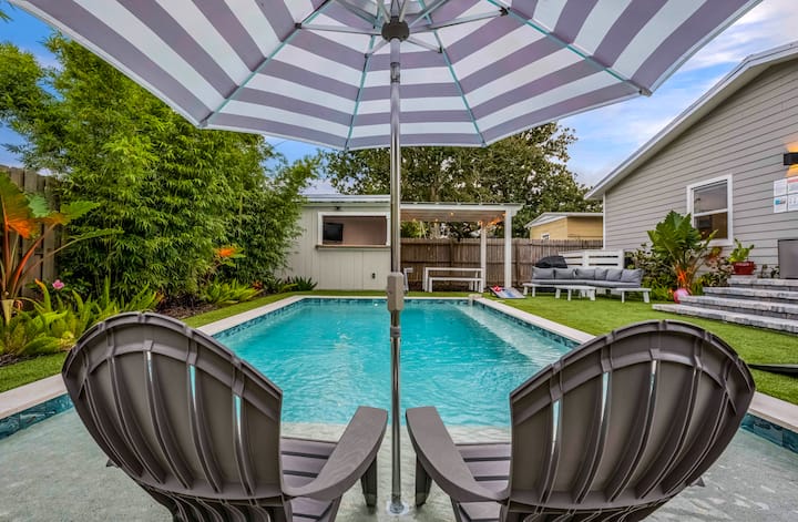 Family Beach Retreat | Pool + 8 Blocks To Beach - Jacksonville Beach, FL