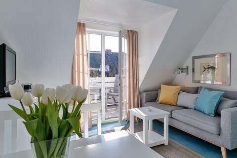 Leistungsstarkes Airbnb: In the 1 Stock in Wenningstedt Braderup (Sylt)