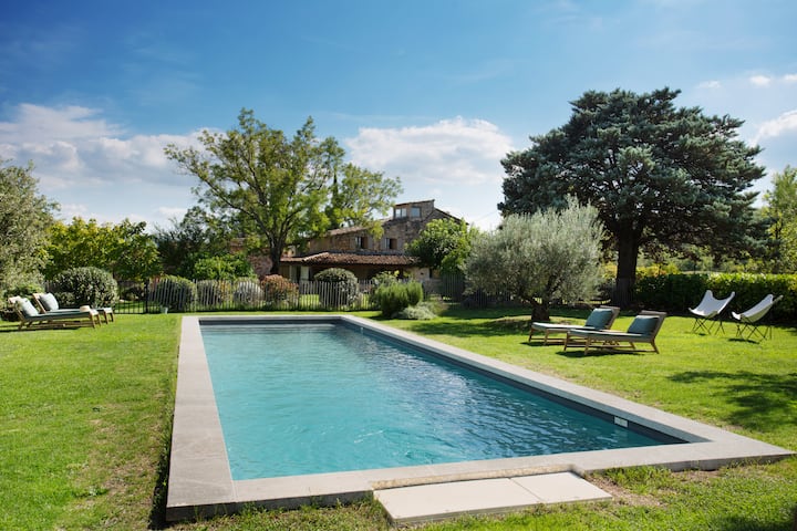 Mas D’exception Vue Ventoux • Piscine • 15 Pers - Joucas