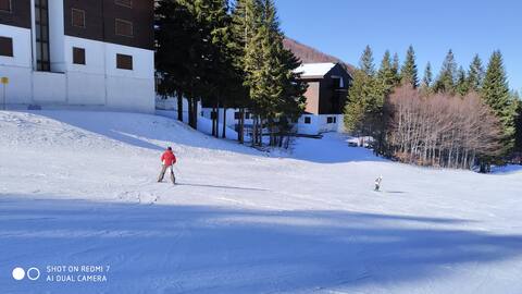 Sulle piste da sci