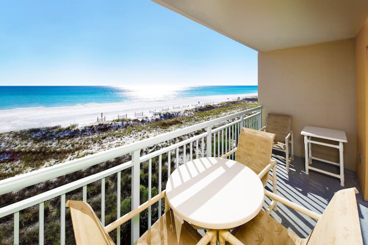 Direct Beach View, Balcony, Beach Service- Pi305 - Fort Walton Beach, FL