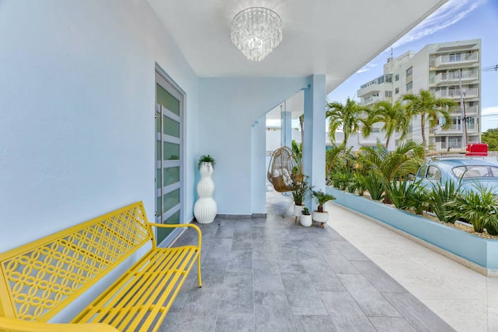 Entire Villa - 7br | Pool + Sun Deck | Ocean Park - San Juan, Puerto Rico