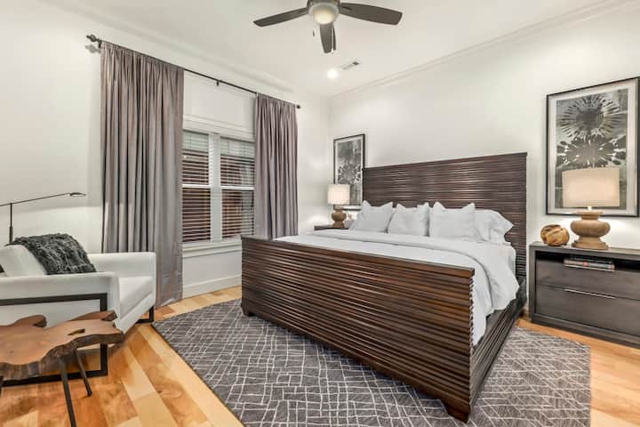 Miegamasis pirmame aukšte - dvigulė lova