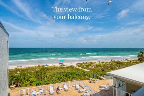 Ocean View Balcony - Free Parking - Self Checkin