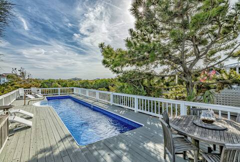 Direct beach access on Bald Head Island!