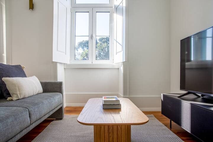 Blueground | Avenida, balcony gallery image 2