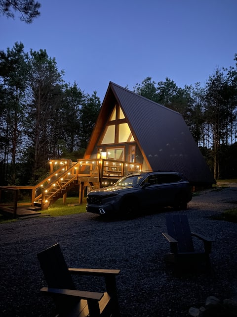 Stunning Hillside A-Frame | Secluded | Fire Pit