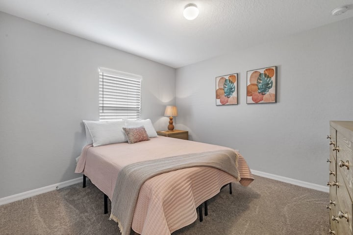 Bedroom #2 with queen bed.