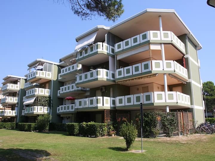 Appartement Familial Dans Une Résidence Avec 3 Pis - Bibione