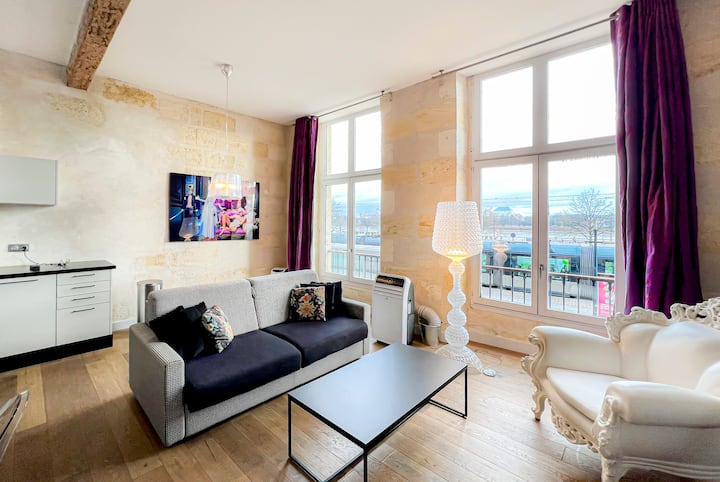 Superbe Appartement 2 Chambres Vue Sur La Garonne - 보르도