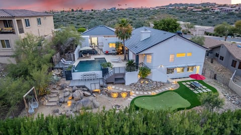Sunburst Estate|Htd. Pool|Putt Grn|Sleeps 14