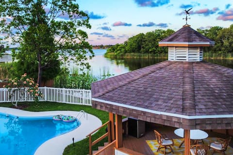 Waterfront Heated Pool, Sleeps 20 - 4plex