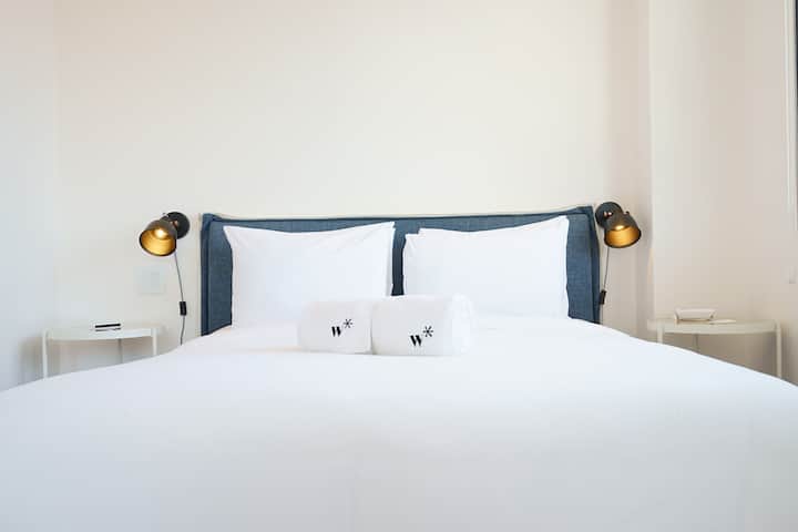 เตียงควีนไซส์ที่นุ่มสบาย