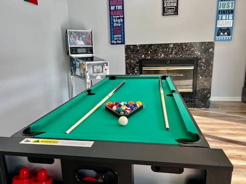 Extended Stay Home • 4BR • Games • Pet Friendly