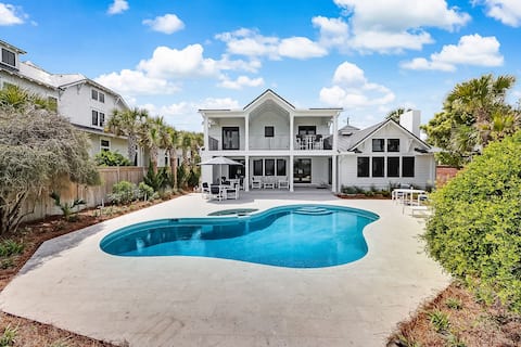 Amelia Island Private Home with Pool 4 BR