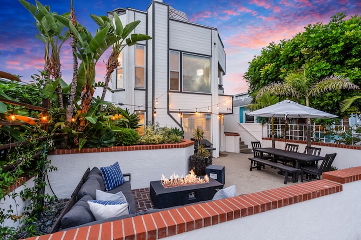 Steps to the Beach w/ Incredible Ground Patio