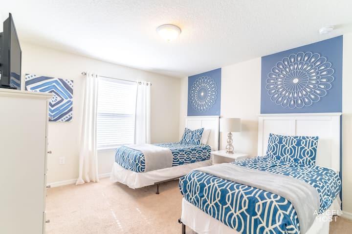 V spálni 5 sú dve pohodlné jednolôžka, ktoré sú ideálne pre ďalších hostí alebo deti.