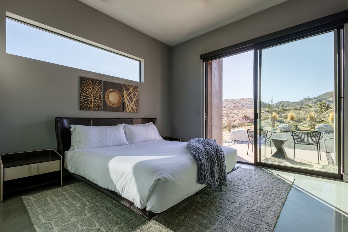 منظر جميل من غرفة النوم