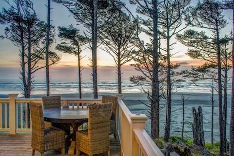 Beach Bluff: Oceanfront, Hot Tub & Dog-Friendly