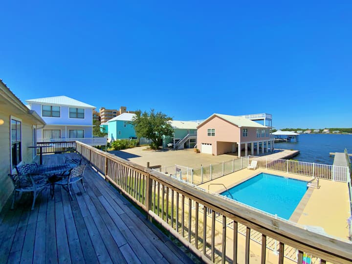 The Stick House - Lagoon Front W/ Fishing Pier And - Gulf Shores, AL