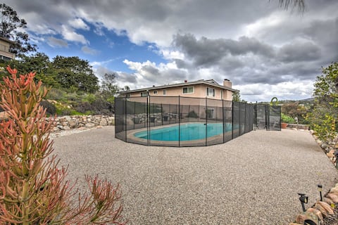 Family-Friendly Poway Home w/ Private Pool!