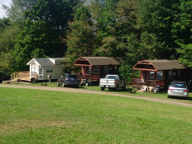 Beaver Valley cabin & campsites managed Airbnb listing 1