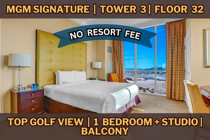 BlackFridaySale:MGM|1BR,Studio |Golf,Mountain View