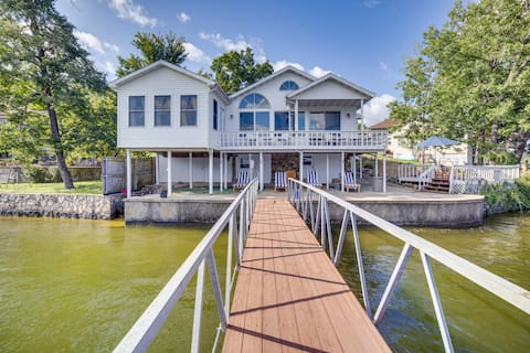 Lake of the Ozarks Vacation Home w/ Boat Dock