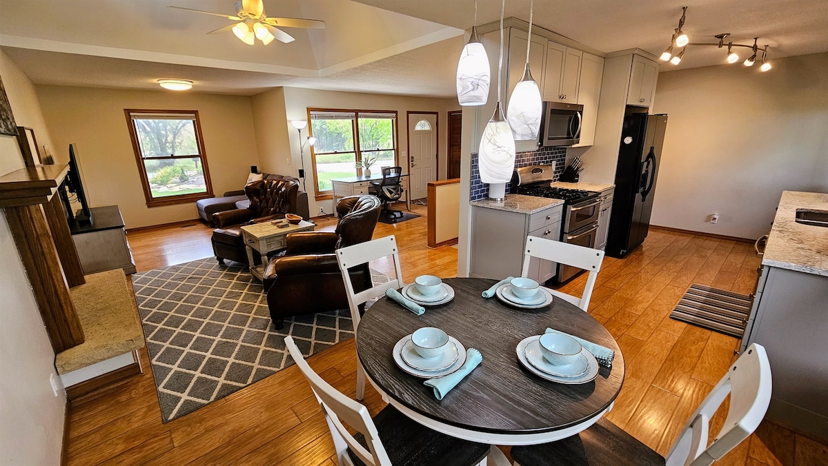 Espacios de estar de concepto abierto