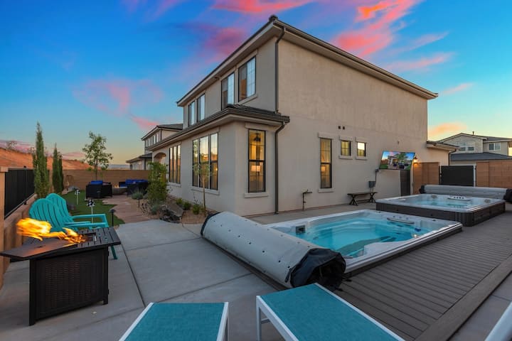 1308, 2 Luxury Private Swim Spas,putting Green - Washington, UT