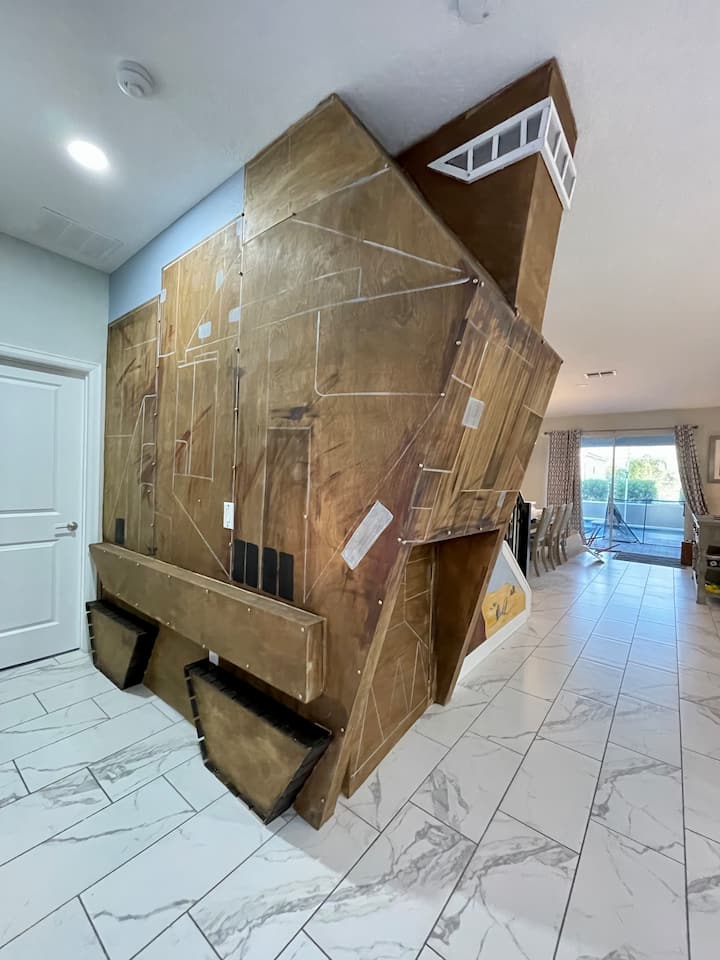 Interactive Jawa Sand Crawler play room